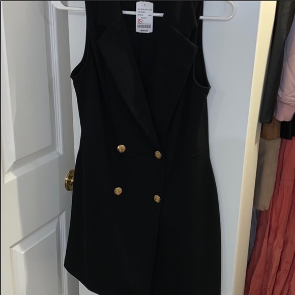 ROOM SERVICE Blazer Dress Sleeveless - Picture 1 of 2